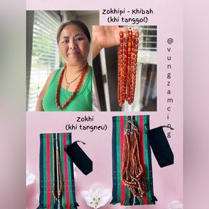 Zomi Traditional Beads Necklace (100% Authentic) Found only in India